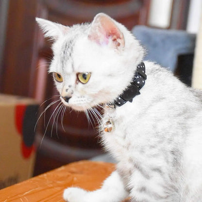 xpangle Triple Pack Adjustable Breakaway Cat Collars With Bells For Safe Comfortable Active Cats In Colorful Styles - Animals & Pet Supplies > Pet Supplies > Pet Collars & Harnesses > Breakaway & Safety Collars cat