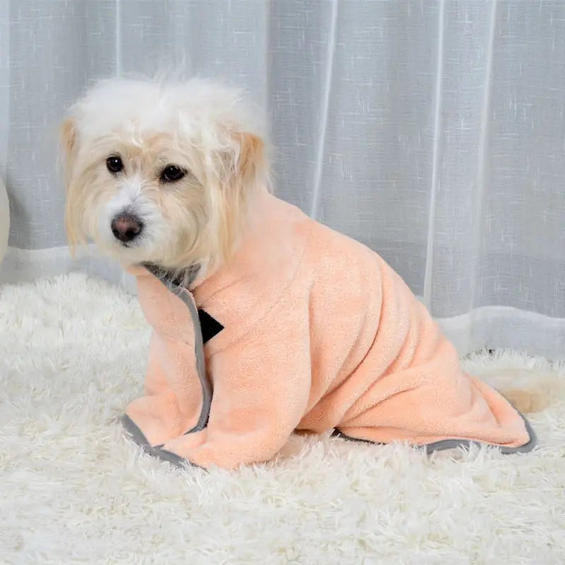 Quick-Drying Pet Towel Dog Bathrobe Pet Dog Bath Towel for Dogs and Cats Microfiber Absorbent Pet Drying Towel Pet Supplies Pet Products Excel Pets