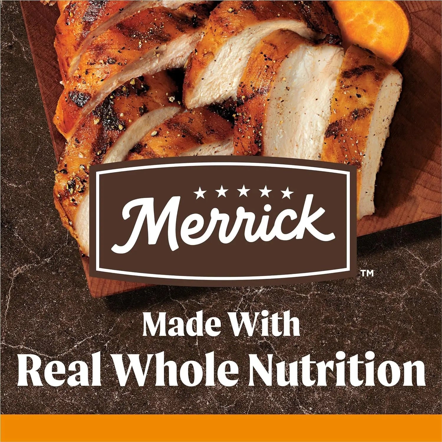 Merrick Premium Grain Free Dry Adult Dog Food, Wholesome and Natural Kibble with Real Chicken and Sweet Potato - 22.0 Lb. Bag Merrick Pet Care