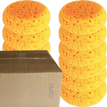 HUABIAO Box Of 12 Coarse Hole Tack Sponges For Heavy Duty Cleaning And Durable Polyurethane Construction - Sporting Goods > Outdoor Recreation > Equestrian > Horse Care Equine
