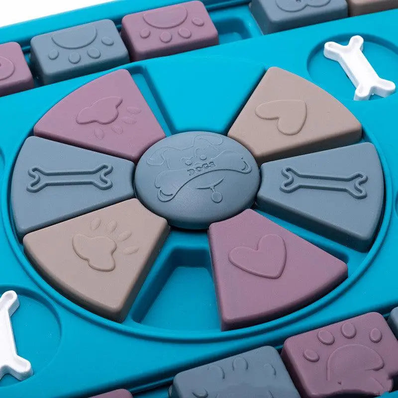 Interactive Food Puzzle Toy For Dogs - Enhance Intelligence And Problem-Solving Skills Dog Hugs Cat
