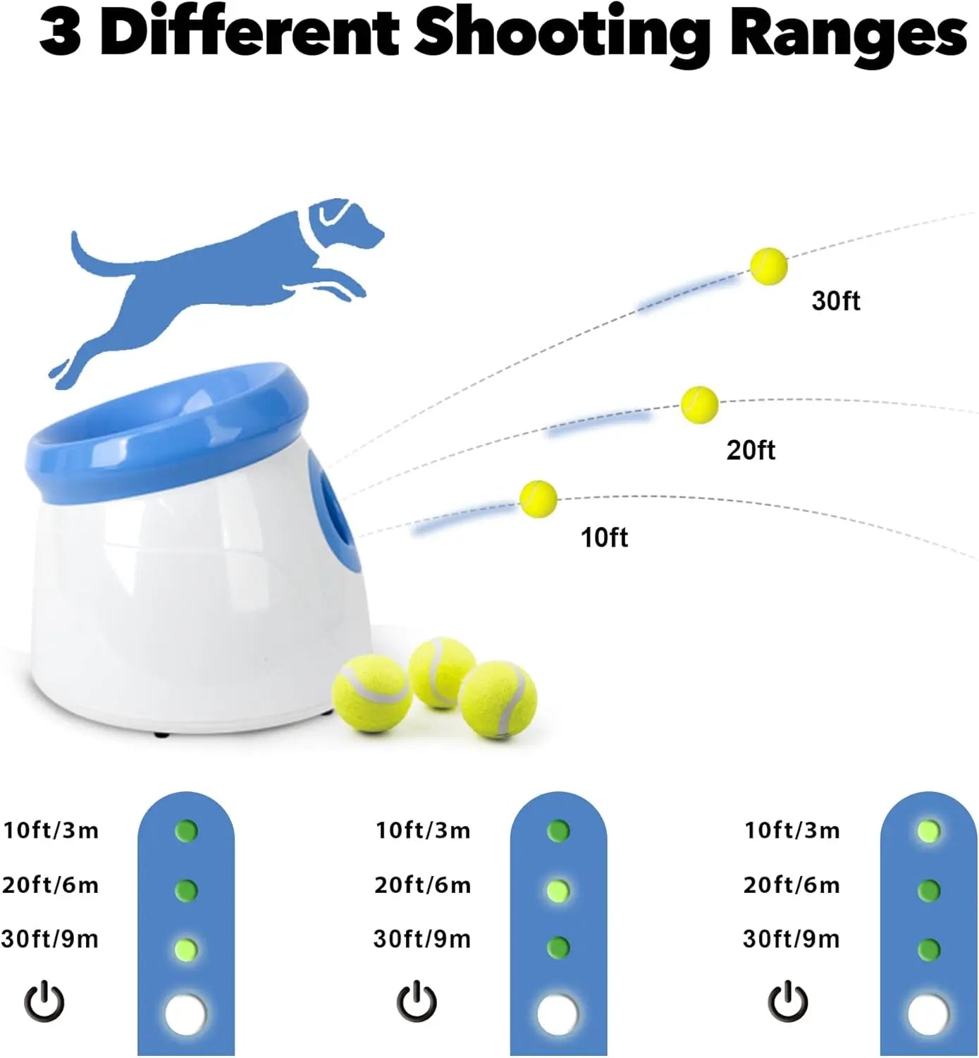 Pet Prime Automatic Ball Launcher for Small and Medium Dogs PetPrime