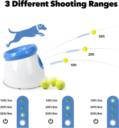 PetPrime Automatic Ball Launcher for Dogs Safe Adjustable Distance Indoor Outdoor Use with Free Shipping - Animals & Pet Supplies > Pet Supplies > Dog Supplies > Dog Toys Dog