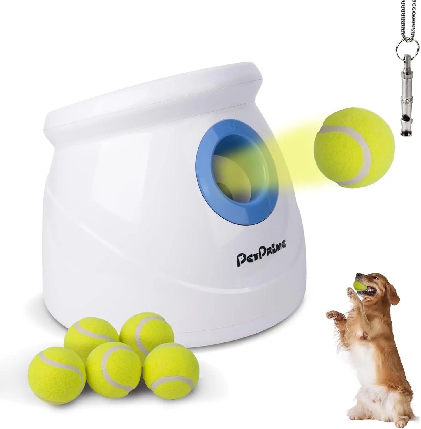 Pet Prime Automatic Ball Launcher for Small and Medium Dogs PetPrime