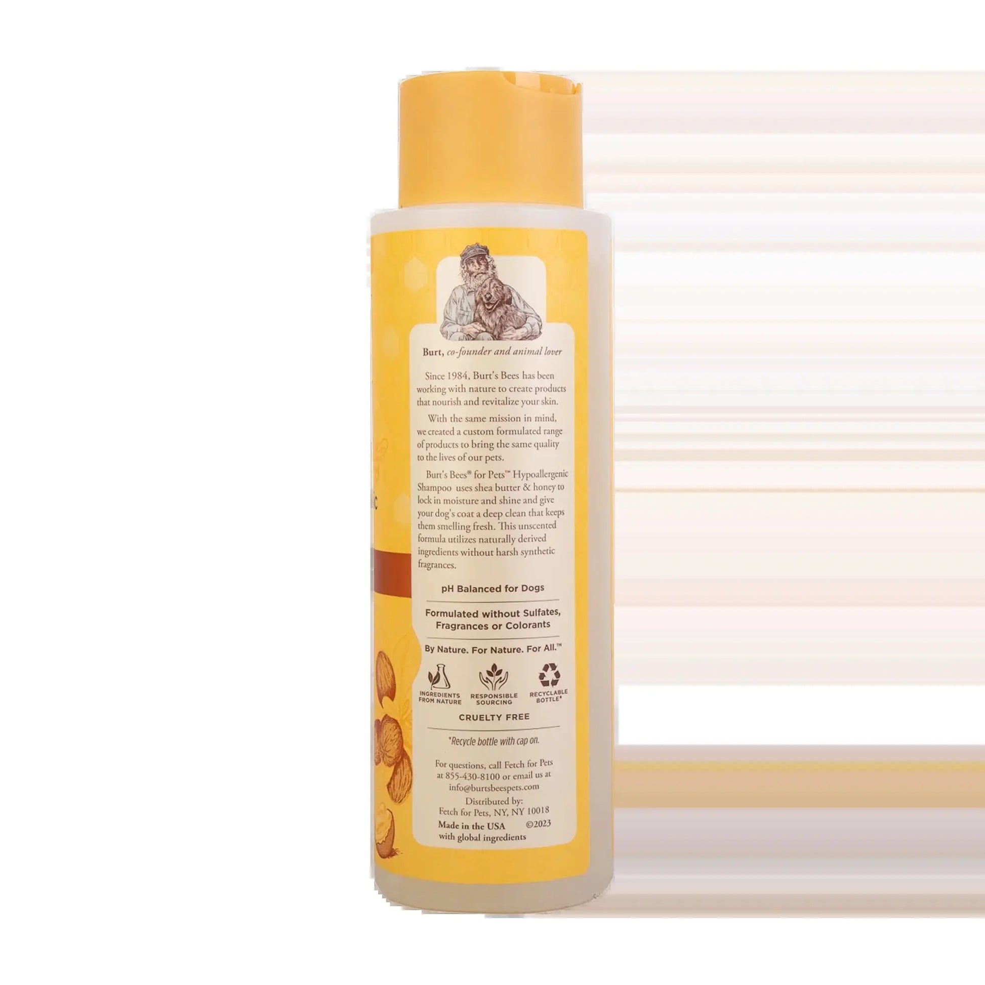 Natural Hypoallergenic Shampoo Shea and Butter Honey for Dogs and Puppies Excel Pets
