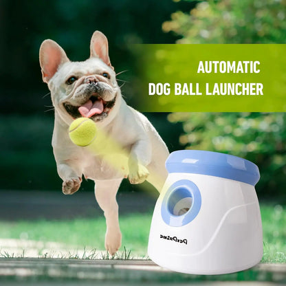 PetPrime Automatic Ball Launcher for Dogs Safe Adjustable Distance Indoor Outdoor Use with Free Shipping - Animals & Pet Supplies > Pet Supplies > Dog Supplies > Dog Toys Dog
