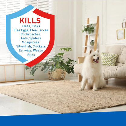 Adama Adams Plus Flea and Tick Indoor Fogger 3 Ounce Pack for Comprehensive Pest Control and Quick Room Coverage - Home & Garden > Household Supplies > Pest Control > Pesticides > Miticides cat