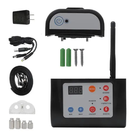 Wireless PetSafe Containment System with multi-mode training collars and accessories for dog training and safety