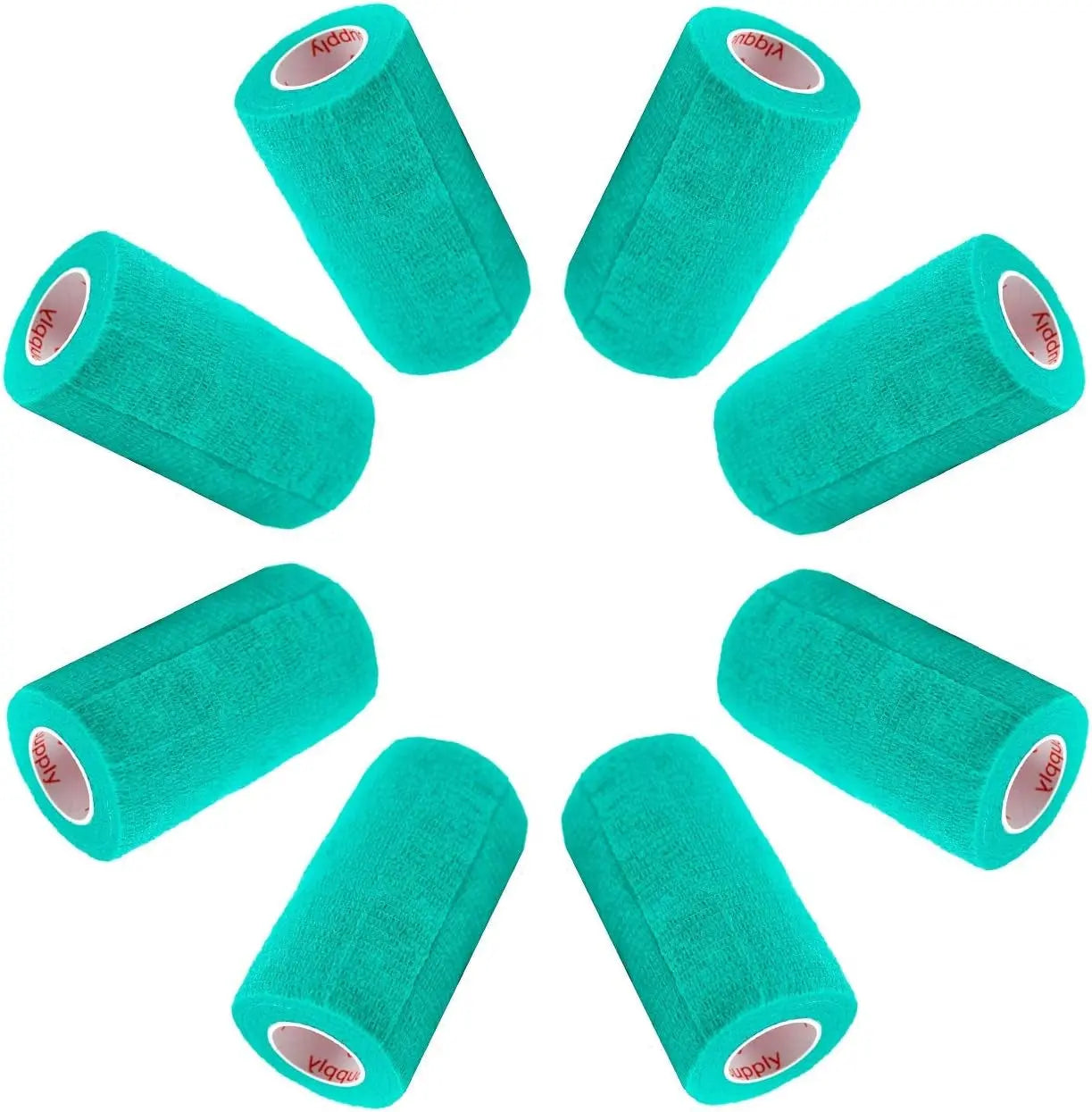 Prairie Horse Supply Bulk Pack 4 Inch Veterinary Wrap Tape Prairie Horse Self Adhesive Vet Wrap With Colorful Designs 5 Yard Roll - Animals & Pet Supplies > Pet Supplies > Pet Medical Tape & Bandages Equine