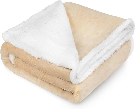 Large Dog Blanket, Super Soft Fluffy Sherpa Fleece Dog Couch Blankets and Throws for Large Medium Small Dogs Puppy Doggy Pet Cats, 50X60 Inches Excel Pets