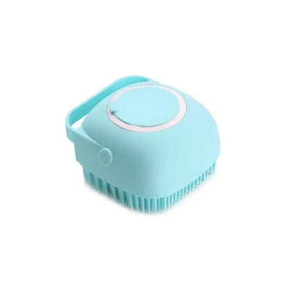Does not apply Soft Silicone Pet Bathing Brush And Massager With Shampoo Dispenser For Easy Grooming And Skin Massage - Animals & Pet Supplies > Pet Supplies > Pet Grooming Supplies > Pet Combs & Brushes > Brushes Dog