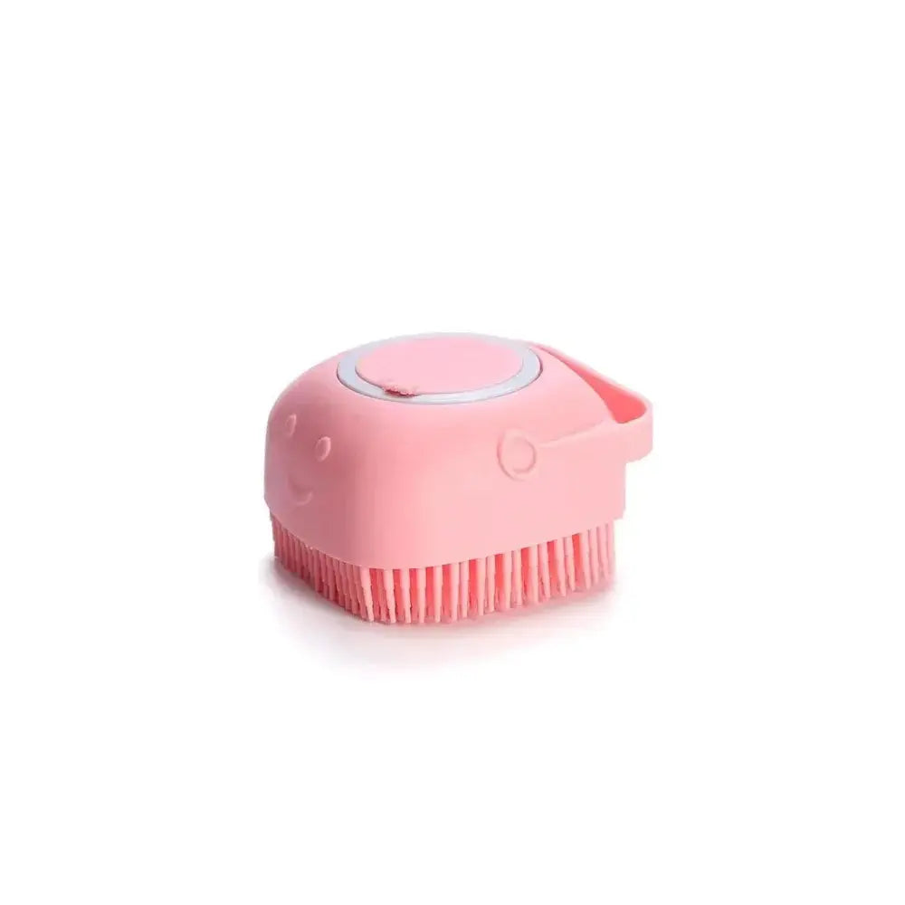 Pet Bathing Brush Soft Silicone Massager Shower Gel Bathing Brush Clean Tools Comb Gloves Dog Cat Grooming Supplies Accessories Does not apply