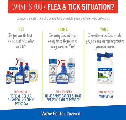 Adams Adams Flea and Tick Home Spray With Precor Kills Fleas Eggs Ticks Bed Bugs and More 24 Fl Oz - Home & Garden > Household Supplies > Pest Control > Pesticides > Miticides cat