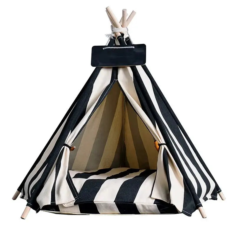 Stylish Pet Tent Hideaway for Cats, Dogs & Adventurous Naps Excel Pets