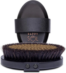 Happy Sol HAPPY SOL Copper Body Brush Revitalize Skin Improve Circulation And Radiant Glow With Ion Charged Copper Bristles - Sporting Goods > Outdoor Recreation > Equestrian > Horse Care > Horse Grooming > Horse Grooming Combs, Brushes & Mitts Equine