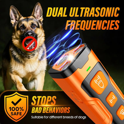Advanced Ultrasonic Dog Bark Deterrent Device with 6 Training Modes and 23 FT Range for Effective Behavior Correction - Safe, Humane, and Compact Solution for Dogs ShenZhen TIZE Technology Co.,Ltd