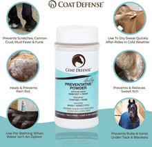 Horsepowder, Inc. Coat Defense Daily Powder For Horses Natural Waterless Grooming Powder To Clean Deodorize And Shine Coat Mane And Tail - Sporting Goods > Outdoor Recreation > Equestrian > Horse Care > Horse Grooming Equine