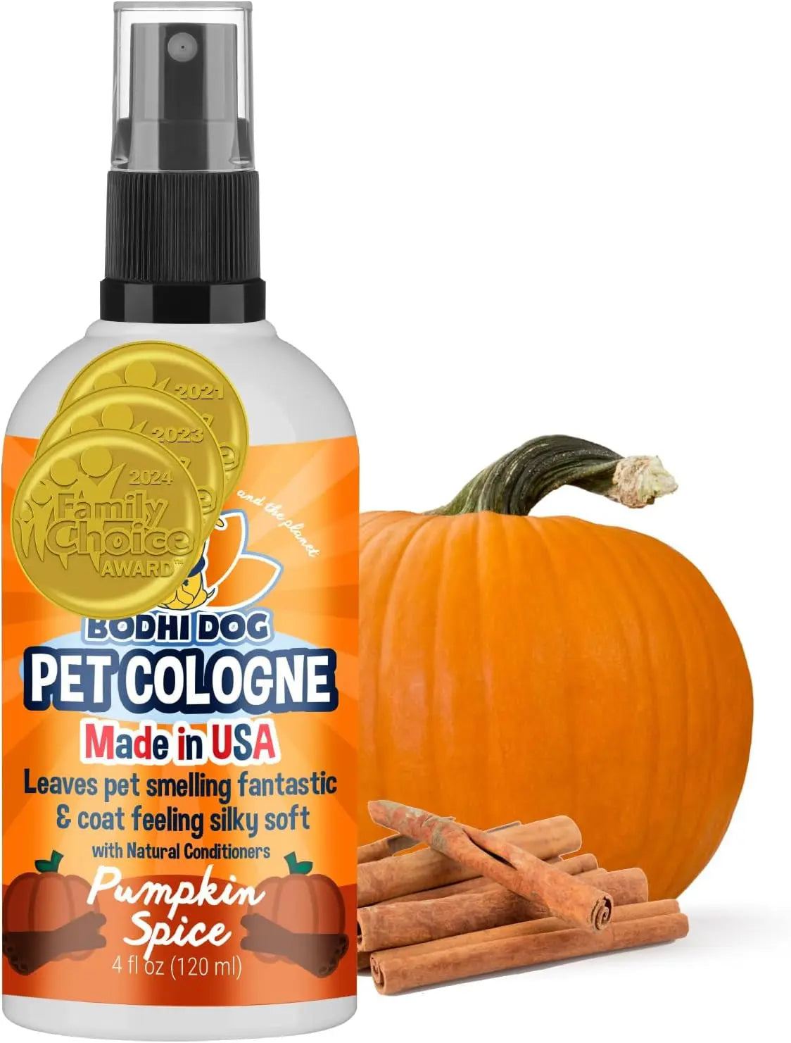 Bodhi Dog Natural Dog Cologne - Refreshing Baby Powder Scented Deodorizing Spray & Conditioner for Dogs and Cats - Safe, Gentle Formula for All Pets - 4 Fl Oz Made in USA Bodhi Dog