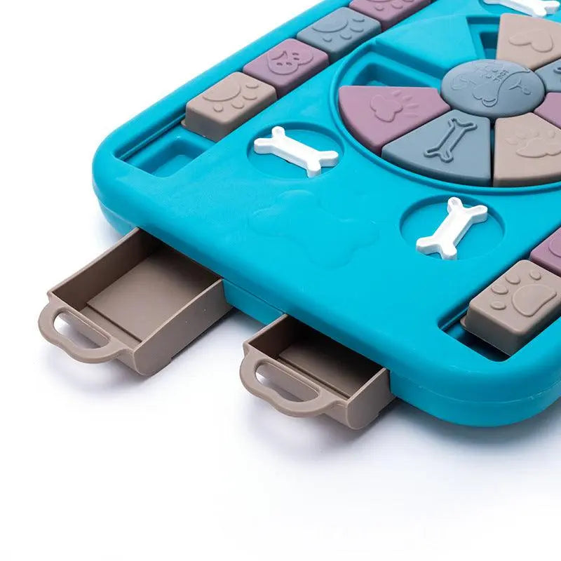 Interactive Food Puzzle Toy For Dogs - Enhance Intelligence And Problem-Solving Skills Dog Hugs Cat