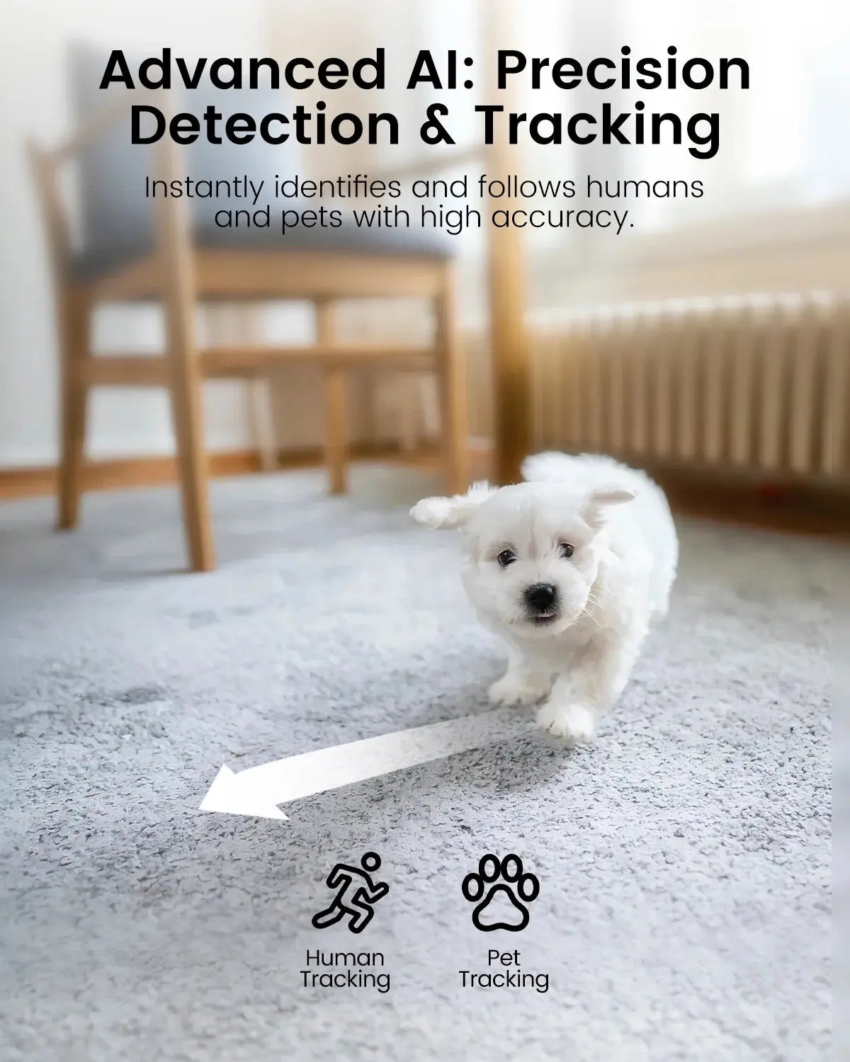 5G/2.4G Indoor Cameras for Home Security, 2.5K Pet Camera with Phone APP for Dog/Cat Vimtag