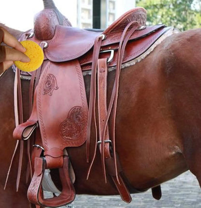 HUABIAO Box Of 12 Coarse Hole Tack Sponges For Heavy Duty Cleaning And Durable Polyurethane Construction - Sporting Goods > Outdoor Recreation > Equestrian > Horse Care Equine