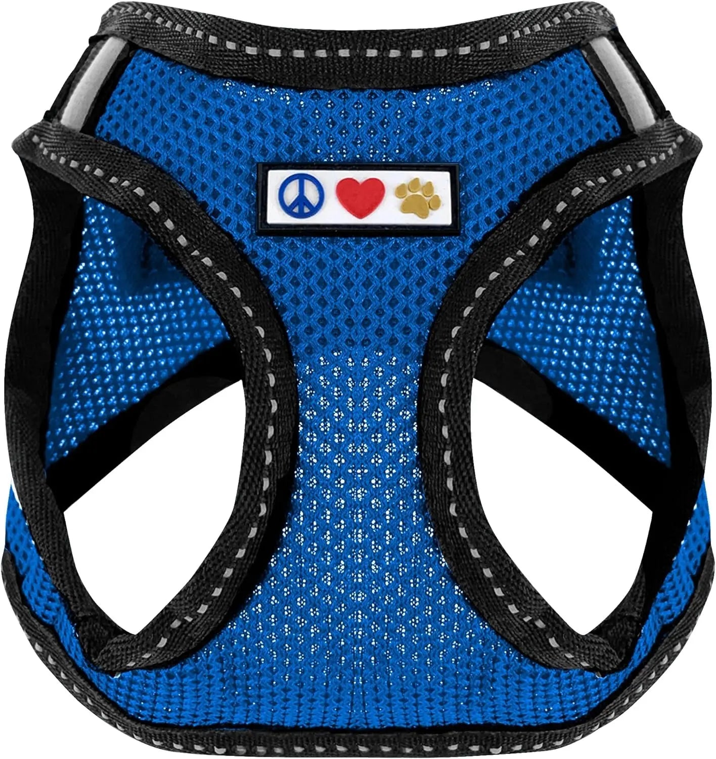 Pawtitas Pawtitas Teal Mesh Dog Vest Harness For XL Dogs Breathable Design With Quick Release Buckle For Training And Walking - Baby & Toddler > Baby Safety > Baby Safety Harnesses & Leashes > Harnesses Dog