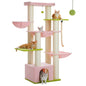 Excel Pets Multi Level Cat Tree For Large Cats With Hammock And 11 Robust Sisal Posts And Large Perch - Animals & Pet Supplies > Pet Supplies > Cat Supplies > Cat Furniture > Cat Trees & Towers cat