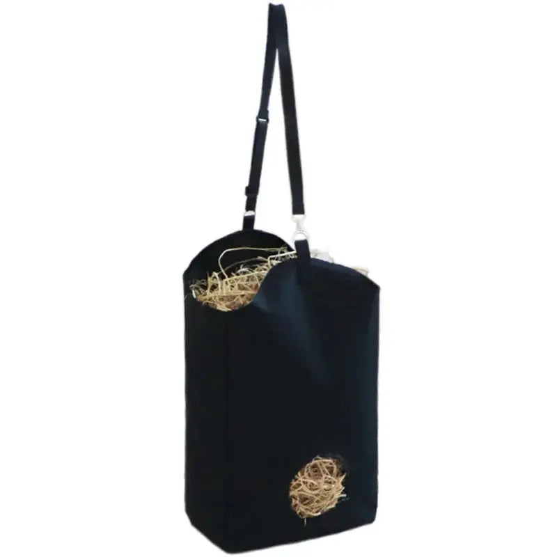 Hay Bag for Horse Pouch Oxford Feeding Waterproof Animals Feeder Hay Sheep Horse Accessories Equestrian Equipment Farm Supplies Excel Pets