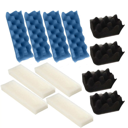 Delapan Delapan Bio Foam Max Replacement Inserts Six Pack for Aquarium Filter Media High Performance - Animals & Pet Supplies > Pet Supplies > Fish & Aquatic Supplies > Aquarium Filters > Sponge Aquarium Filters
