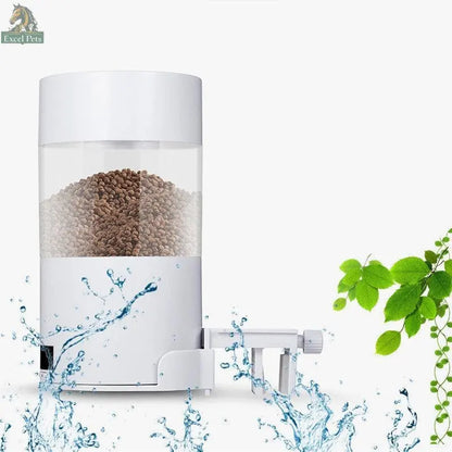 Automatic Fish Feeder - Effortless Aquarium Feeding Solution-3