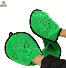 BeNat Pets. Dog Bath Towel Double Drop Pocket Design - Excel Pets