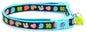 Pugs2Persians Cereal Marshmallows Breakaway Cat Collar Handcrafted With Reinforced Cotton And Contoured Hardware Soft And Machine Washable - Animals & Pet Supplies > Pet Supplies > Pet Collars & Harnesses > Breakaway & Safety Collars Cat Collar