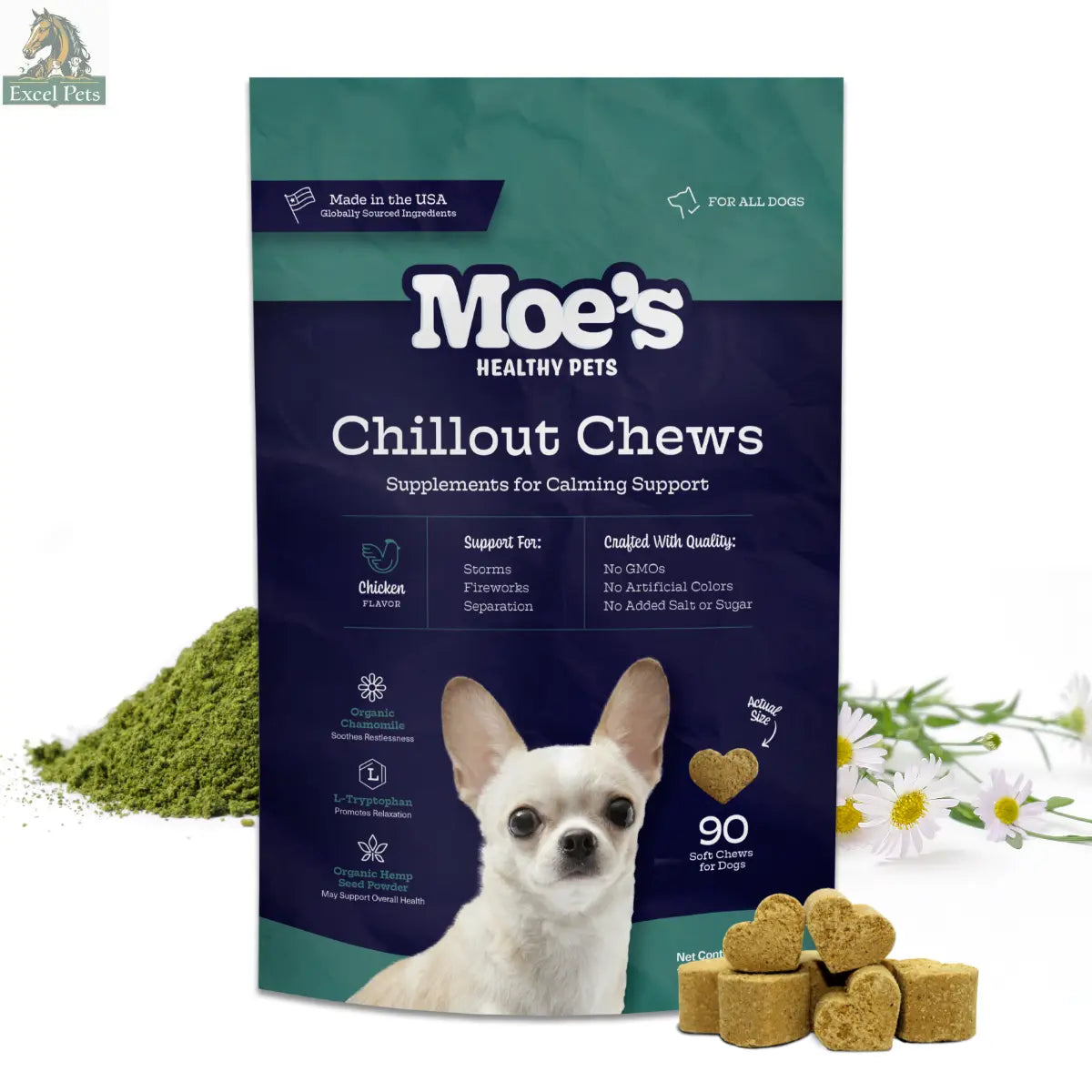 Chillout Chews Moe's Healthy Pets
