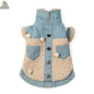 Cozy Denim And Fleece Two-Legged Dog Clothes - Perfect For Small To Medium Dogs - Excel Pets
