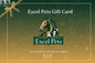 Excel Pets Gift Card For Pet Lovers With 100 Value Shop Premium Pet Food Toys And Accessories Excel Pets