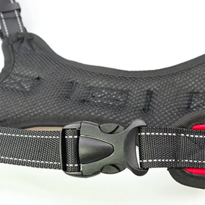 Excel Pets Reflective Dog Harness For Medium Dogs Soft Breathable Comfortable Secure Fit With Nighttime Visibility - Animals & Pet Supplies > Pet Supplies > Pet Collars & Harnesses > Harnesses Dog