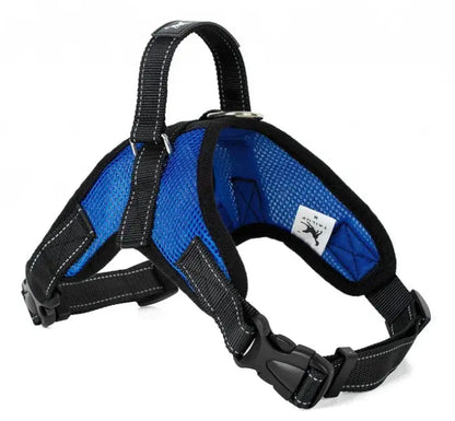 Excel Pets Reflective Dog Harness For Medium Dogs Soft Breathable Comfortable Secure Fit With Nighttime Visibility - Animals & Pet Supplies > Pet Supplies > Pet Collars & Harnesses > Harnesses Dog