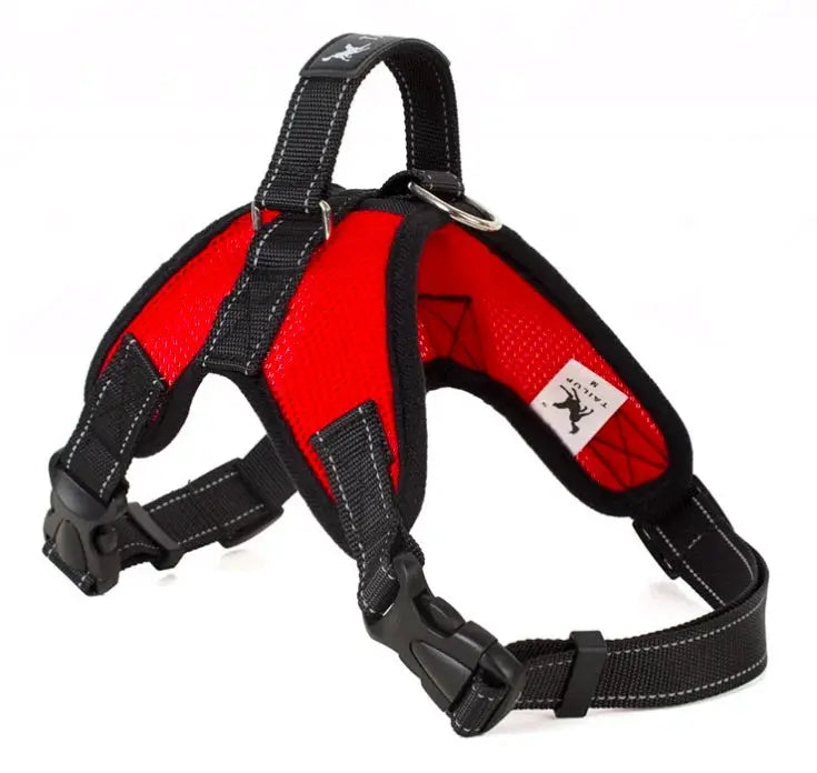 Excel Pets Reflective Dog Harness For Medium Dogs Soft Breathable Comfortable Secure Fit With Nighttime Visibility - Animals & Pet Supplies > Pet Supplies > Pet Collars & Harnesses > Harnesses Dog