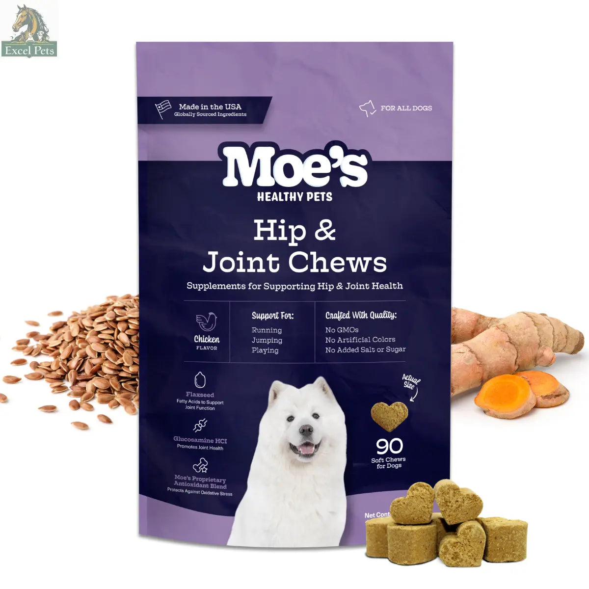 Hip & Joint Chews Moe's Healthy Pets