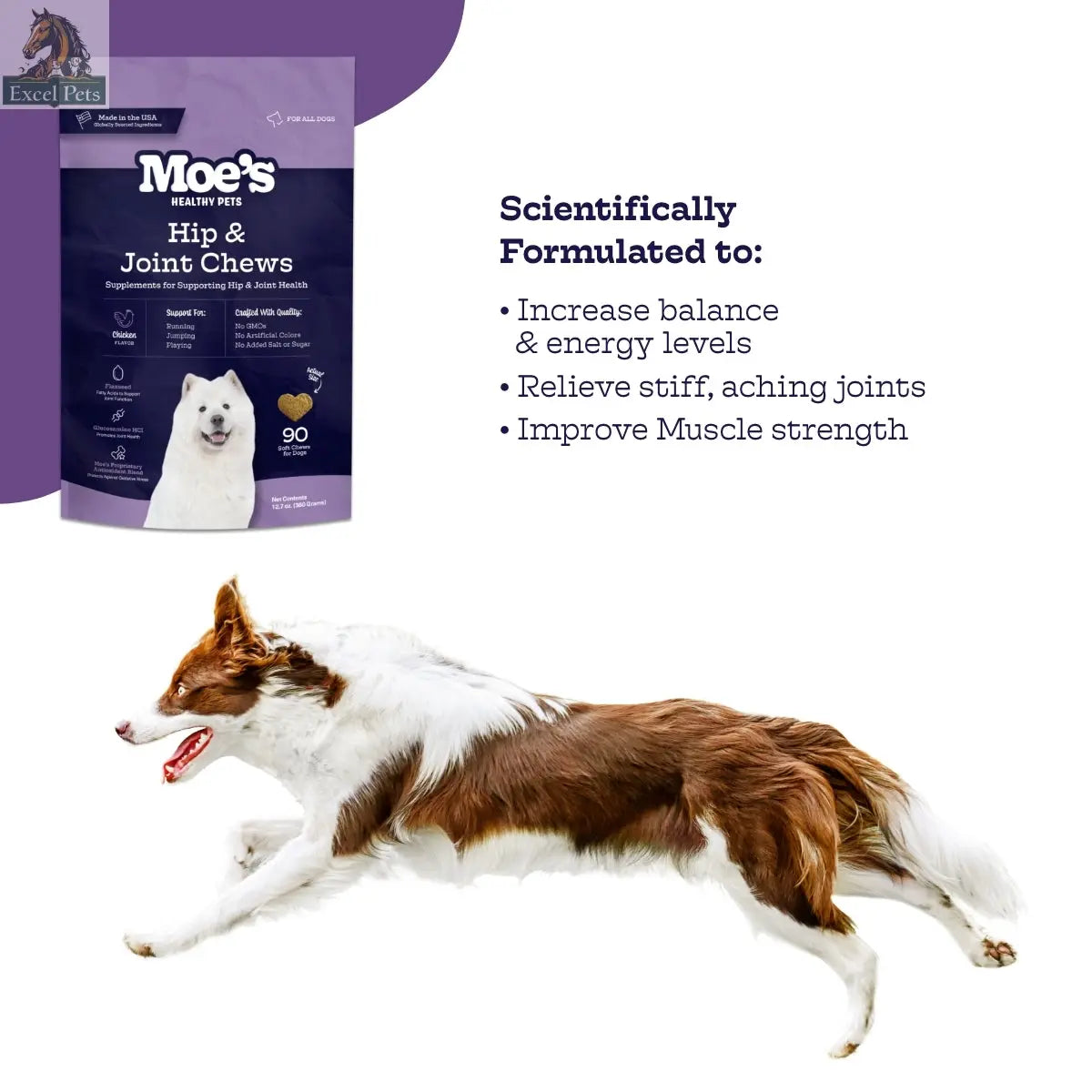 Hip & Joint Chews Moe's Healthy Pets