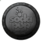 Magnum Bottle Top Flyer Rubber Frisbee for Heavy Chewers | Large | USA Made SodaPup/True Dogs, LLC