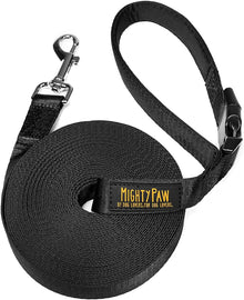 Mighty Paw Mighty Paw 15 Foot Long Dog Leash For Training Long Line Check Cord For Off Leash Recall And Durable Comfort - Animals & Pet Supplies > Pet Supplies > Pet Leashes > Training Leashes Dog