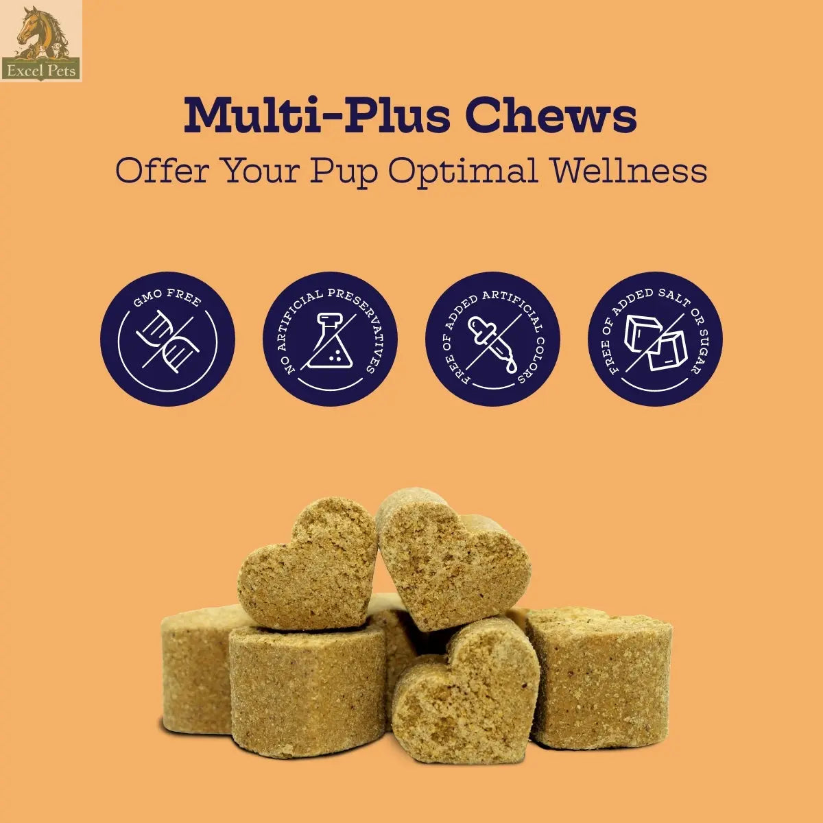 Multi-Plus Chews Moe's Healthy Pets