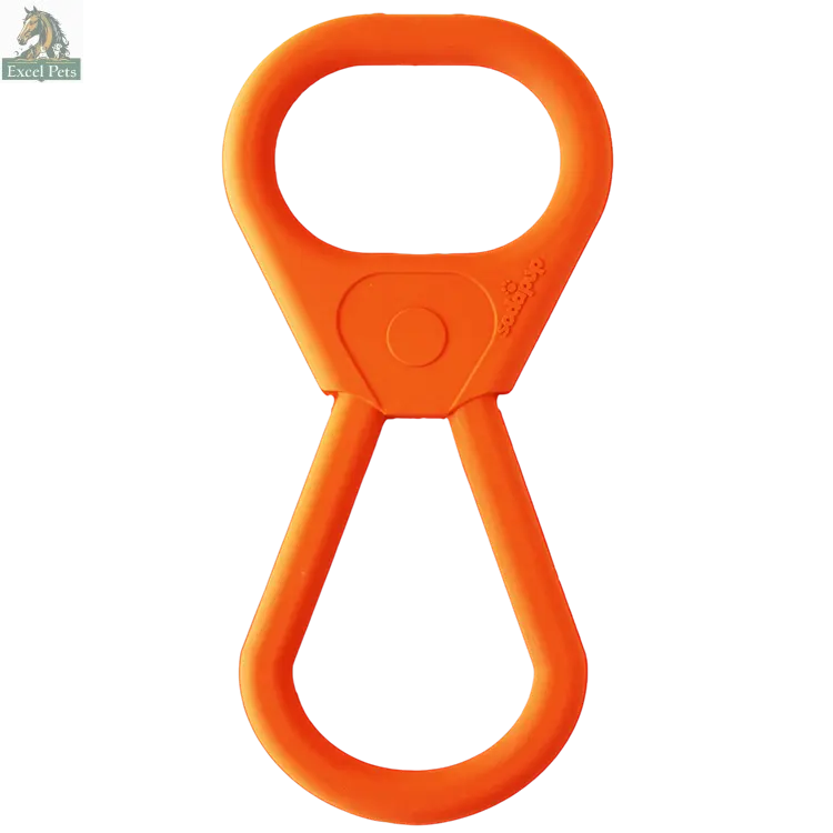 Pop Top Rubber Tug Toy for Interactive Play | Heavy Chewers | USA Made | SodaPup SodaPup/True Dogs, LLC