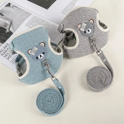 Excel Pets Puppy Dog Harness For Small Dogs And Cats Set Adjustable Comfort Fit Safe Durable - Animals & Pet Supplies > Pet Supplies > Pet Collars & Harnesses > Harnesses Dog