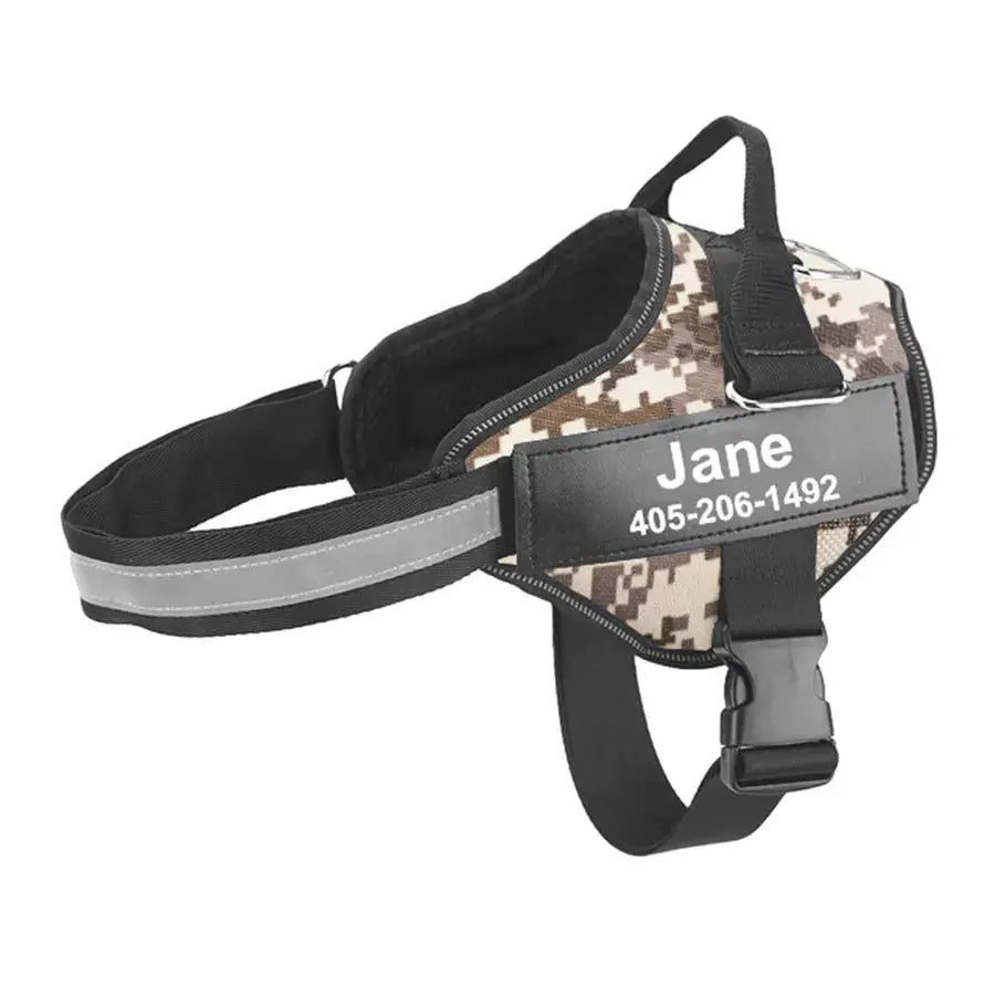 NO PULL Reflective Dog Harness Excel Pets