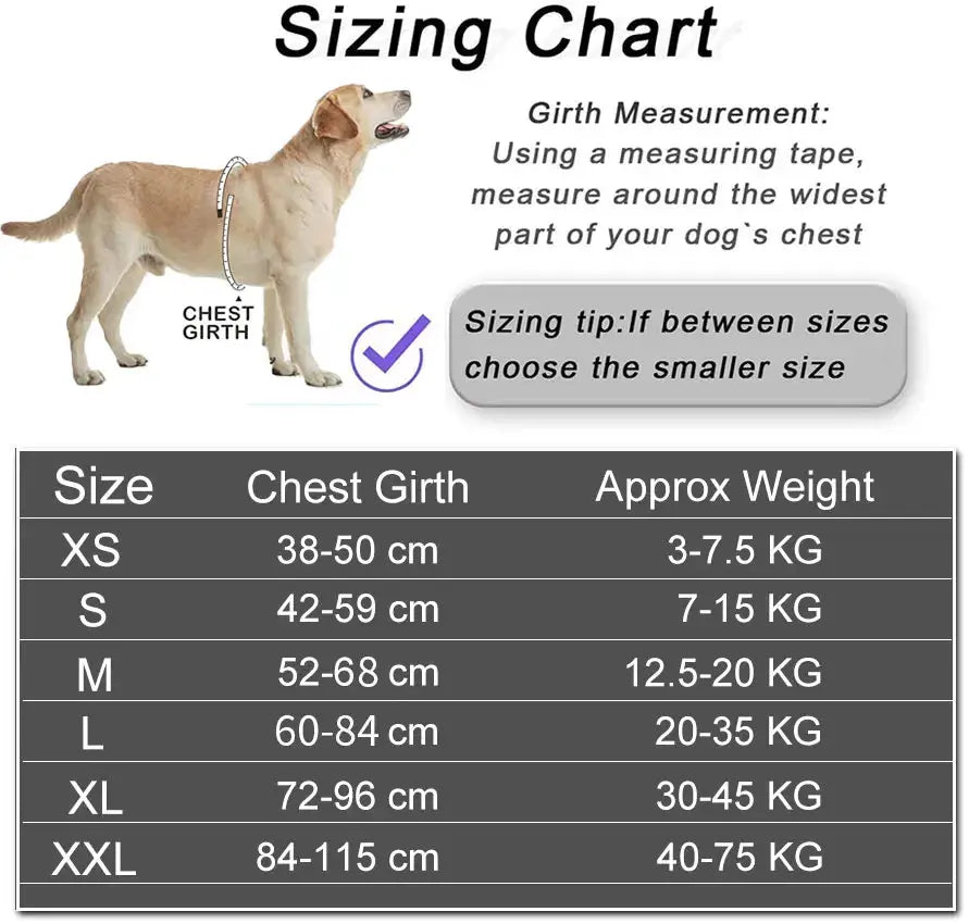 NO PULL Reflective Dog Harness Excel Pets