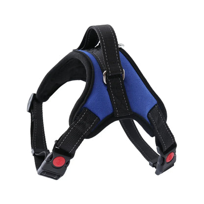Excel Pets Durable Reflective Adjustable Pet Dog Harness With Lift Handle For Training And Night Safety - Animals & Pet Supplies > Pet Supplies > Pet Collars & Harnesses > Harnesses Dog