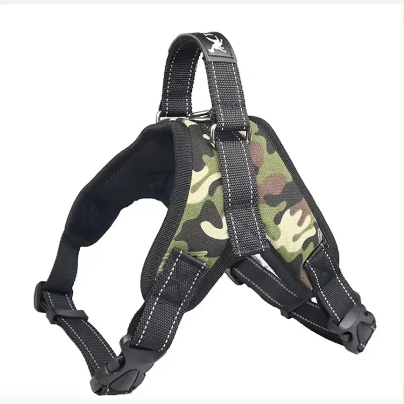 Excel Pets Reflective Dog Harness For Medium Dogs Soft Breathable Comfortable Secure Fit With Nighttime Visibility - Animals & Pet Supplies > Pet Supplies > Pet Collars & Harnesses > Harnesses Dog