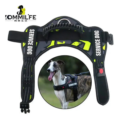 Excel Pets Adjustable Nylon Dog Harness For Comfort And Safety Easy Fit Reflective Straps No Pull Design - Animals & Pet Supplies > Pet Supplies > Pet Collars & Harnesses Dog